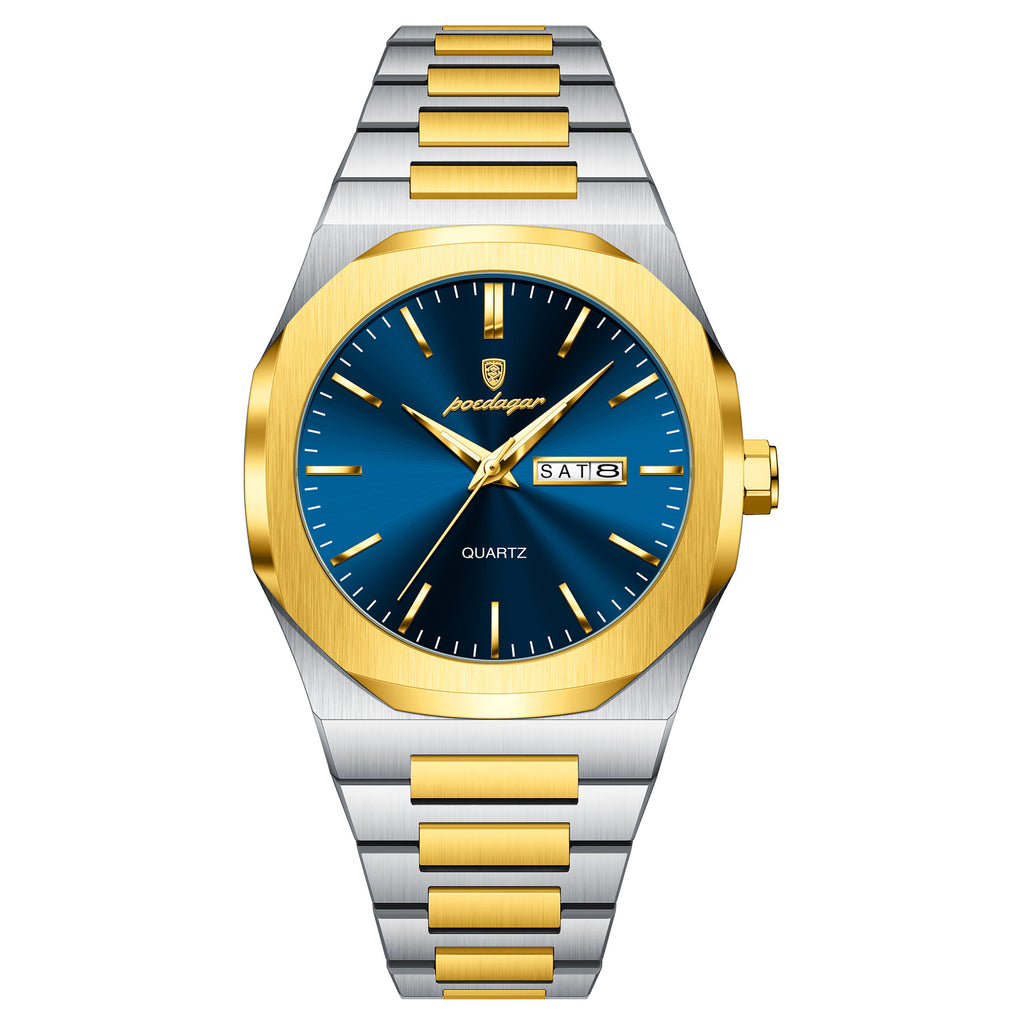 Männer-Wasserdichte Leuchtende Quarz-Uhr – Bild 9 | LuxeStyle