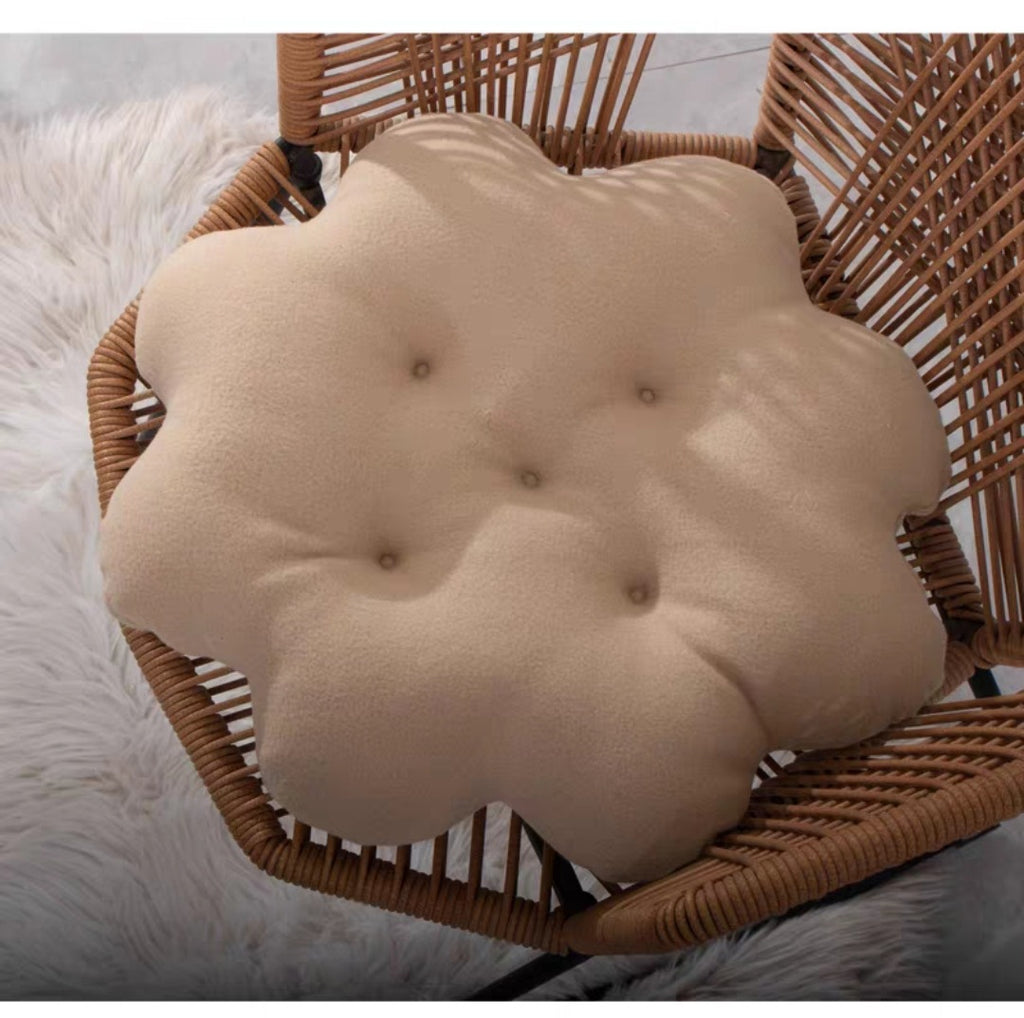 Biscuit Sitzkissen für Bürostuhl und Esszimmer | LuxeStyle
