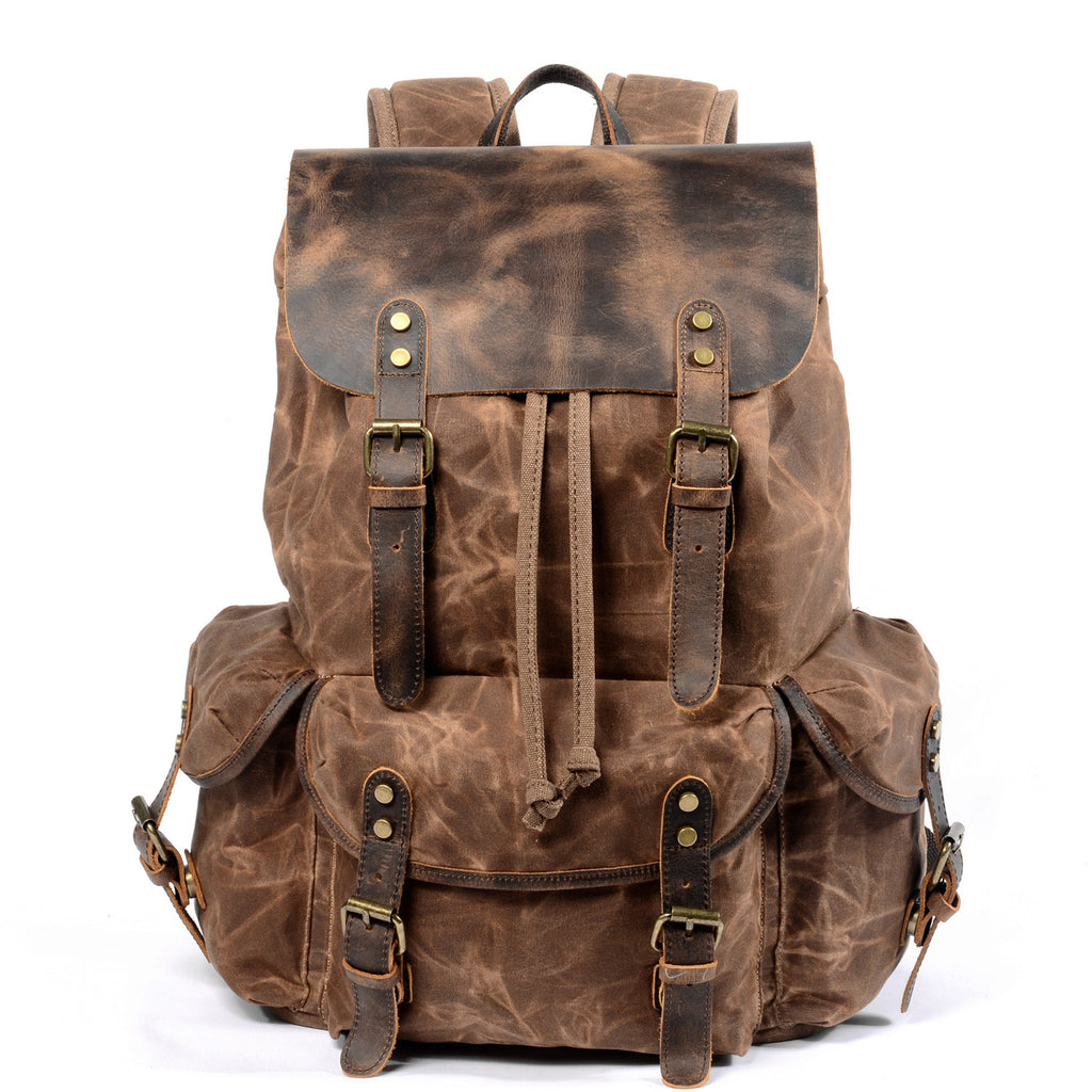 Retro Canvas Rucksack für Herren (20-35L) – Bild 3 | LuxeStyle