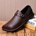 Herren Lederschuhe mit weicher Sohle