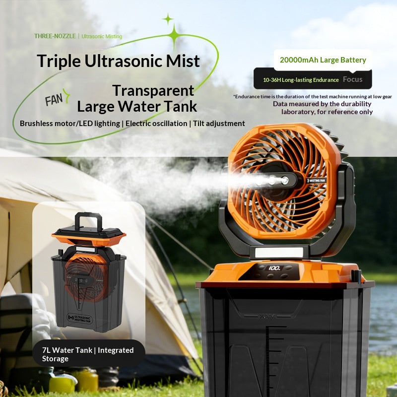Kleiner Outdoor-Lüfter für Camping