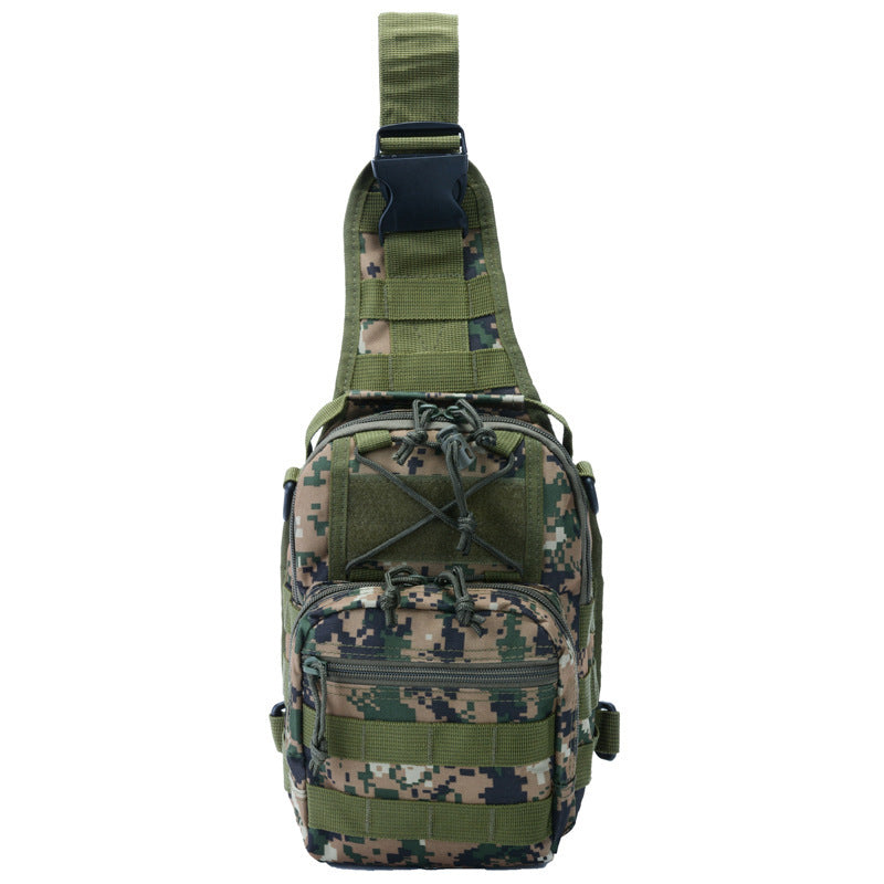 Oxford-Leinen Camouflage Schultertasche – Bild 14 | LuxeStyle