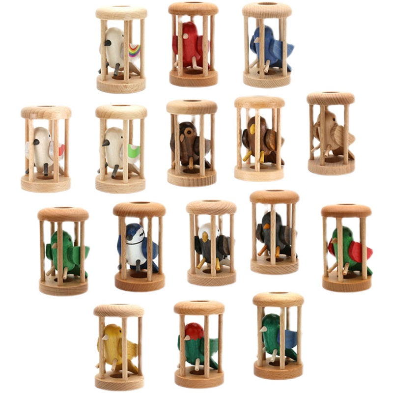 Vogel im Käfig Holz-Puzzle – Bild 4 | LuxeStyle