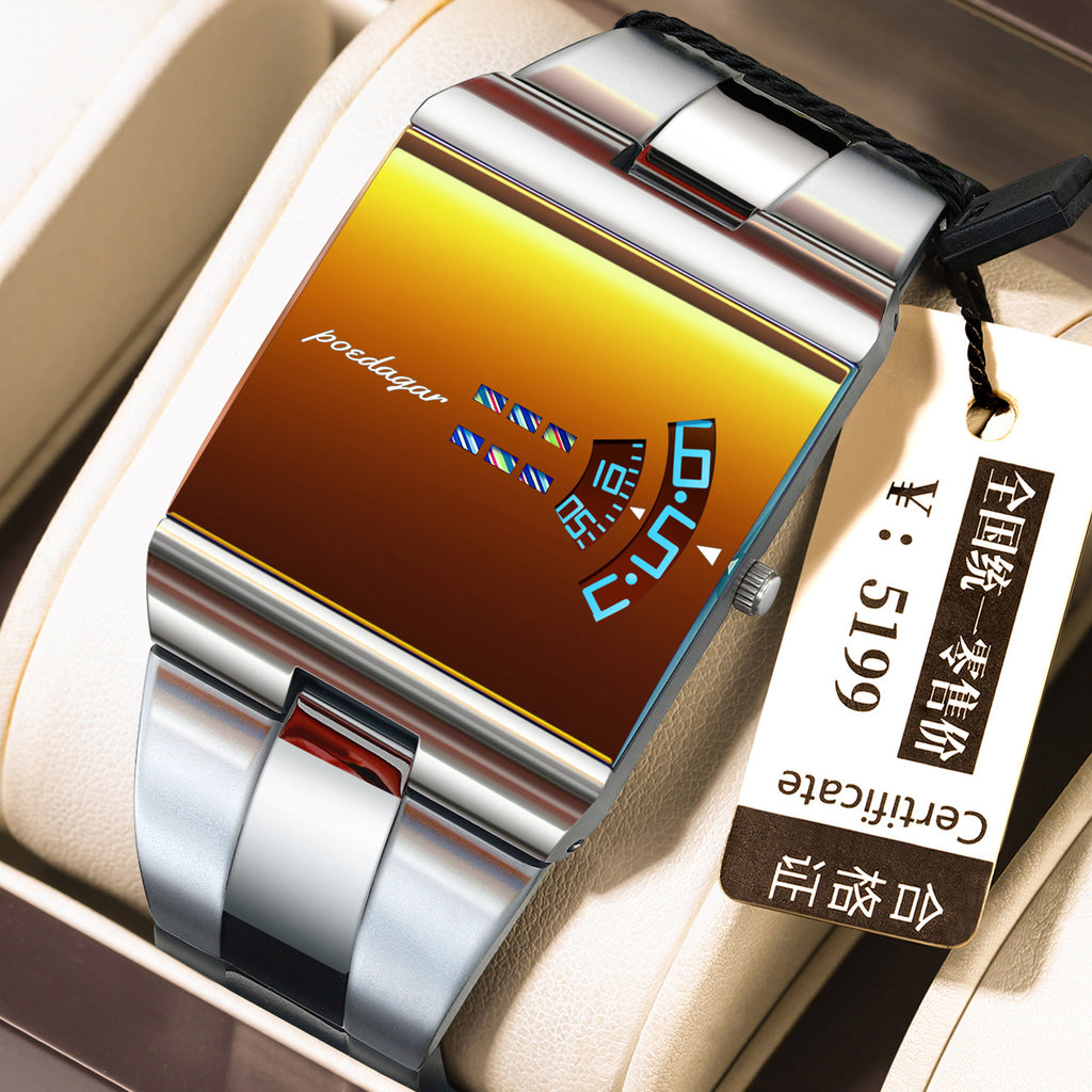Dünne wasserdichte Quarz-Uhr – 9 mm – Bild 3 | LuxeStyle