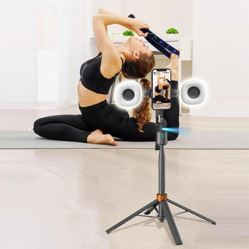 AI Selfie Stick mit 3-Achsen Gimbal