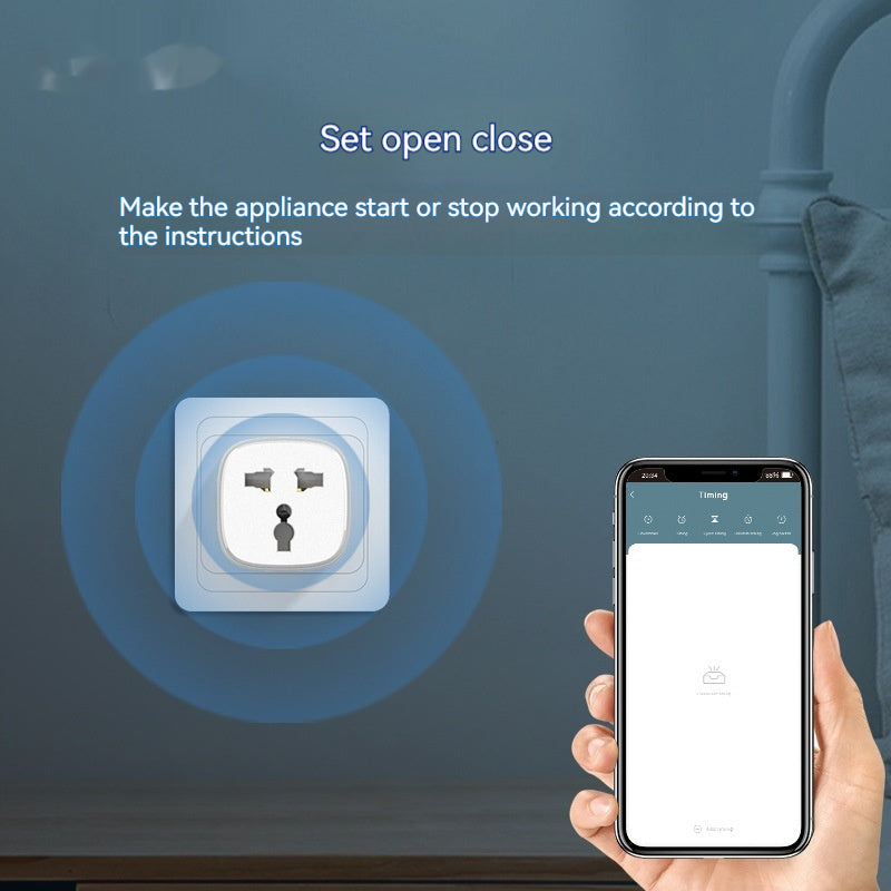 Smart Home Steckdose mit Timer & Überspannungsschutz