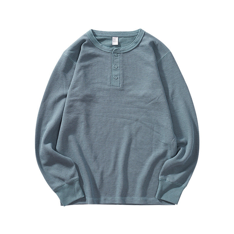 Herren Langarmshirt mit Rundhalsausschnitt – Bild 3 | LuxeStyle