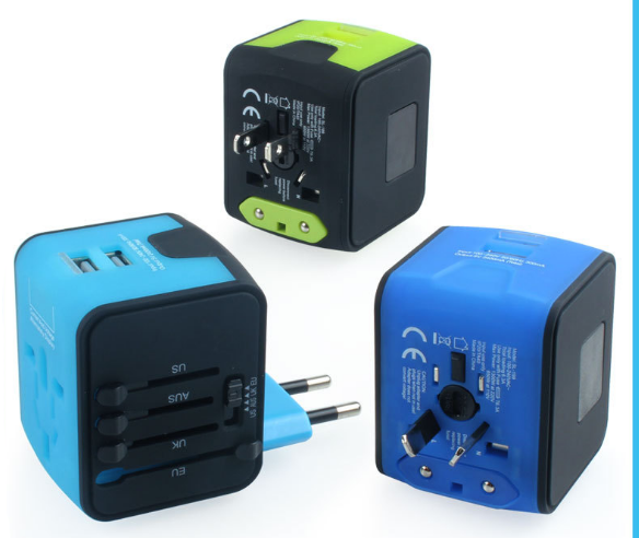 Multi-Funktions Reiseadapter mit Dual-USB-Charger – Bild 3 | LuxeStyle