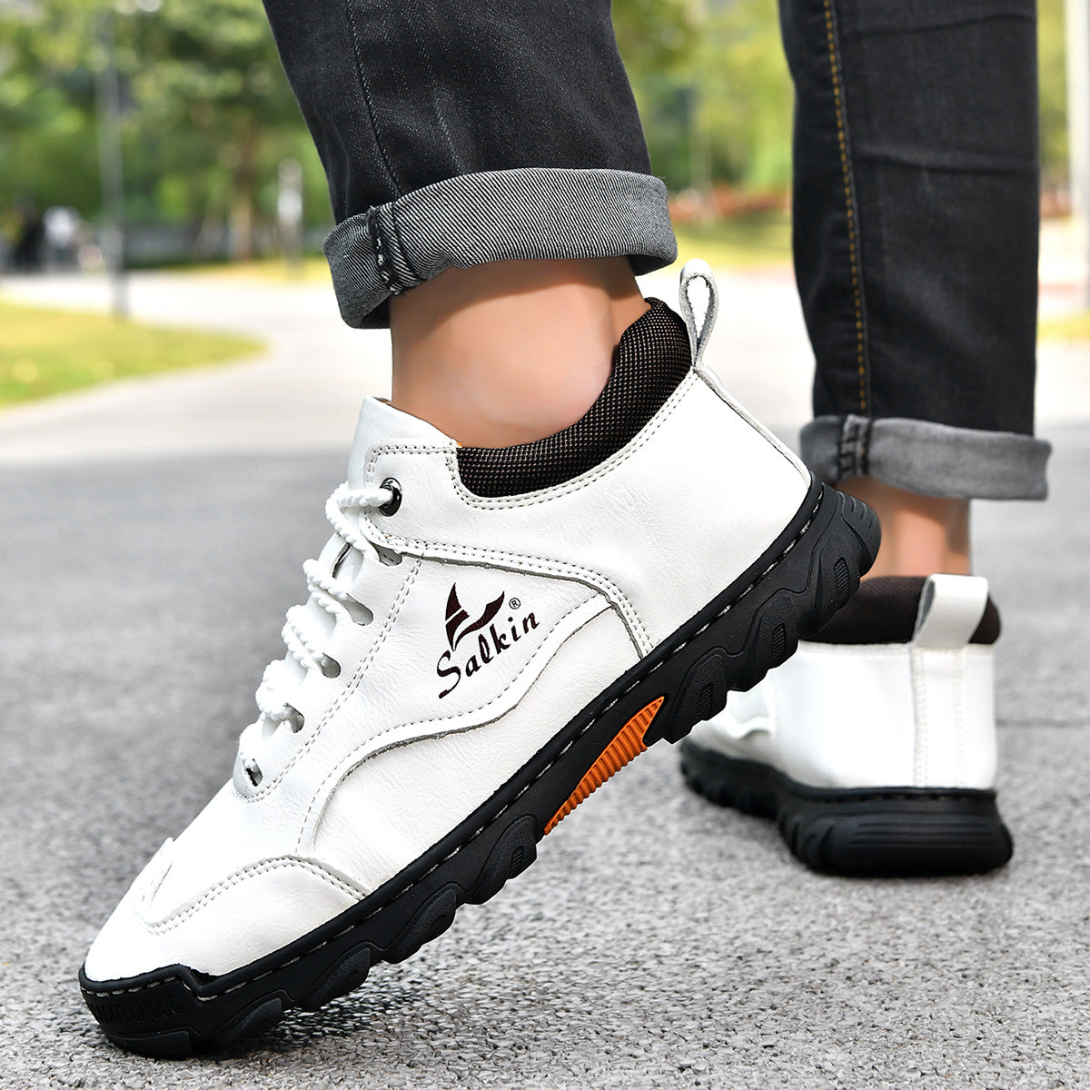 Bequeme Schnürschuhe für Herren – Bild 8 | LuxeStyle
