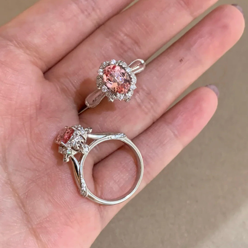 Eleganter Rock-Anhänger-Ring