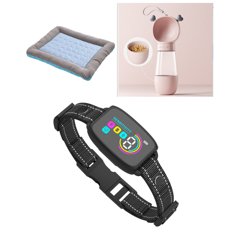 Smart Anti-Bell Halsband mit HD-Display