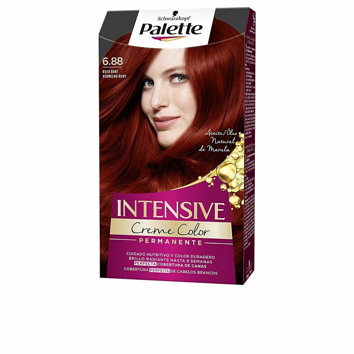 Dauerfärbung Schwarzkopf Nº 6.88-Rojo Rubi (1 Stück)