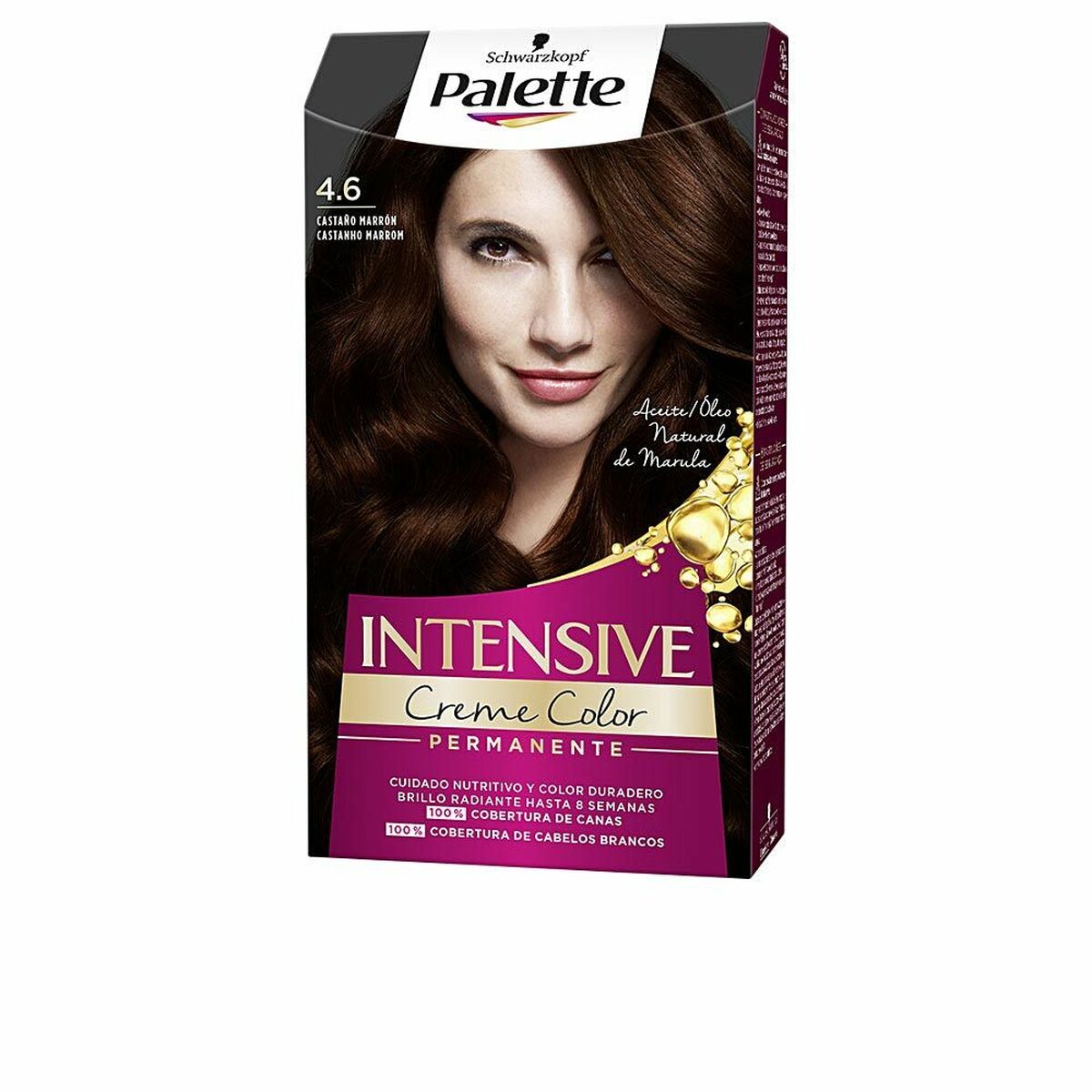 Dauerfärbung Schwarzkopf PALETTE INTENSIVE Nº 4.6-Castano Marron (1 St