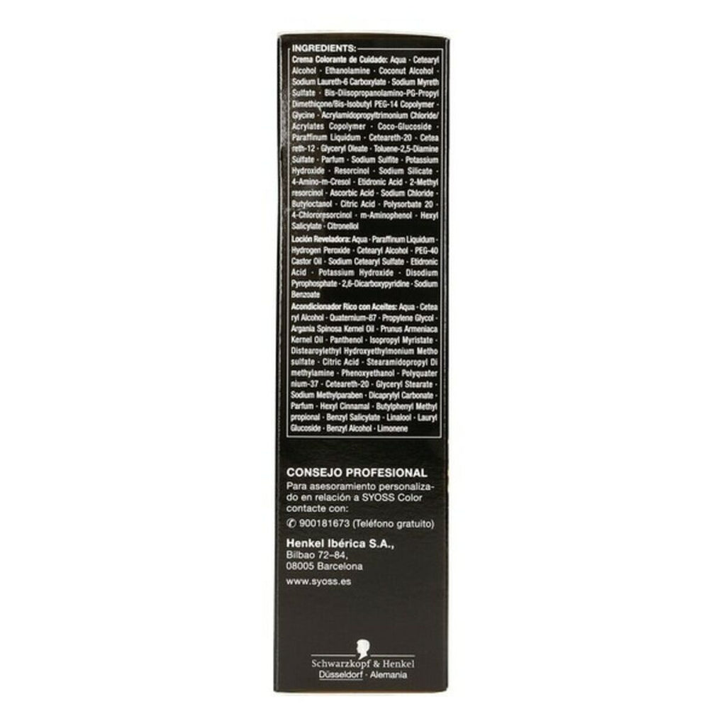 Dauerfärbung Syoss Olio Intense natürlich Blond Nº 7,10 Platinblond Nº