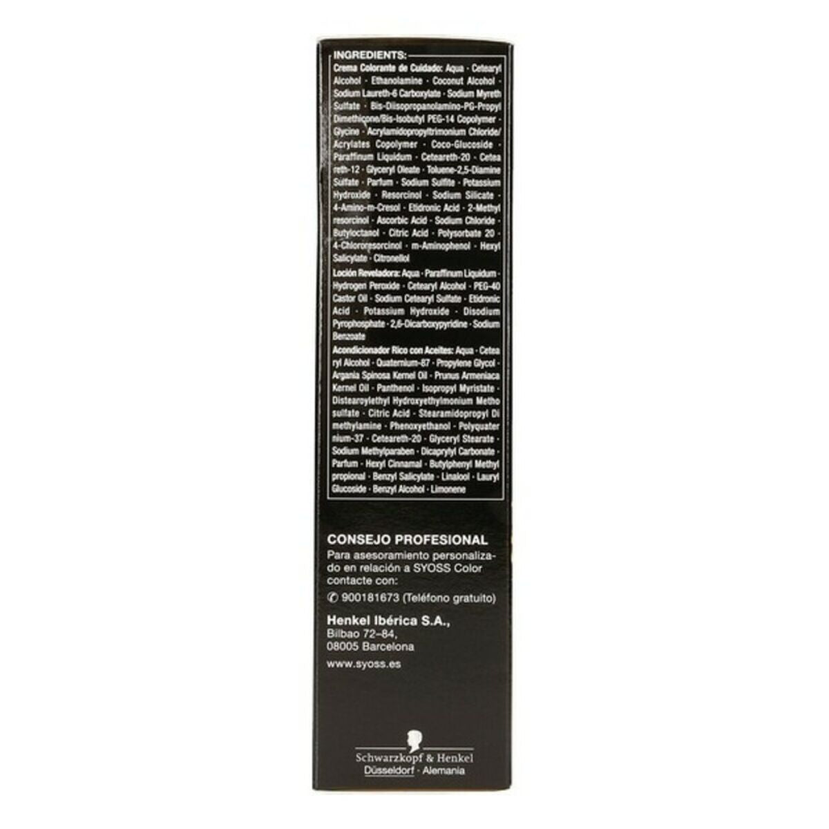 Dauerfärbung Syoss Olio Intense natürlich Blond Nº 7,10 Platinblond Nº