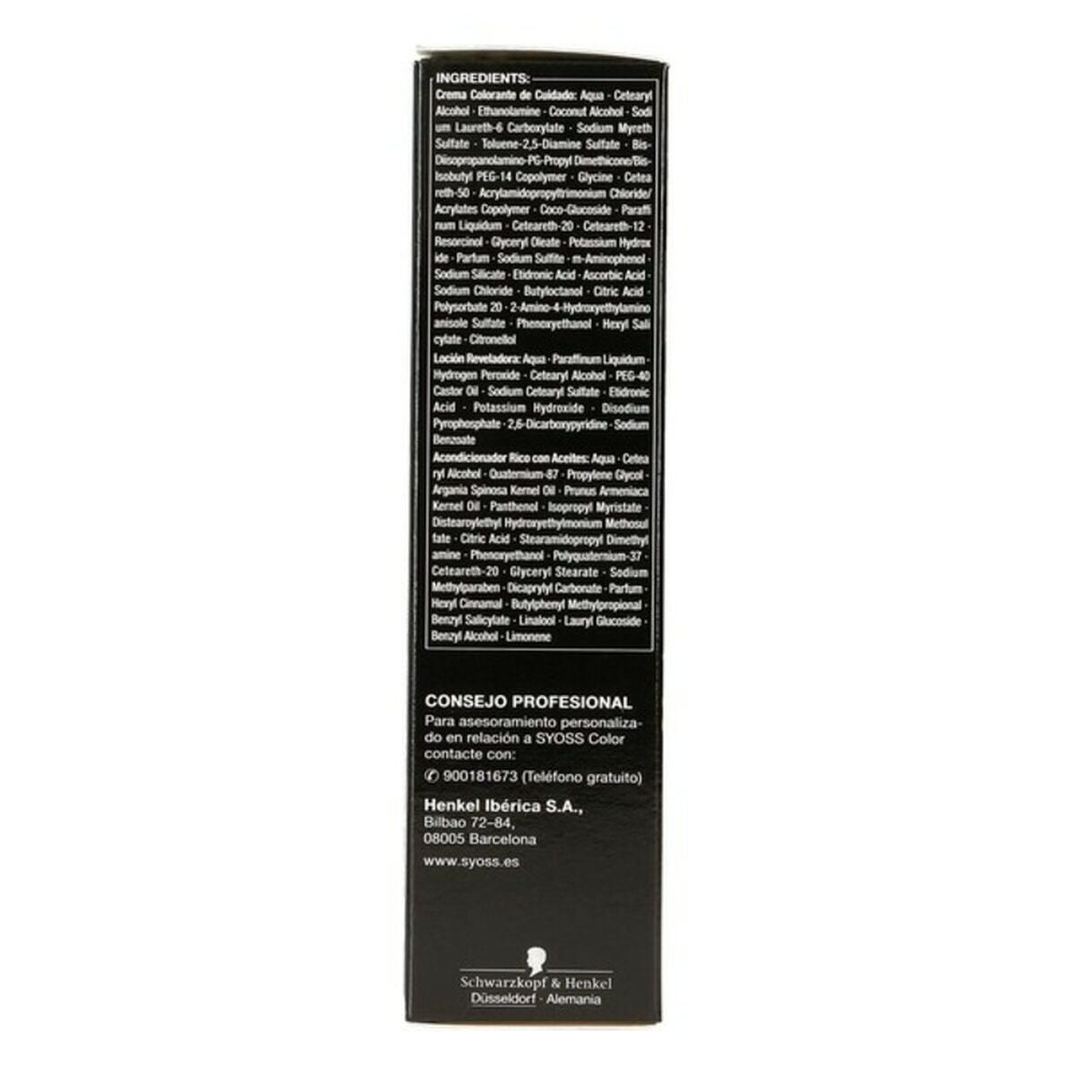 Dauerfärbung Syoss Olio Intense Kastanie Nº 3,10 Platinblond Nº 3.10-C