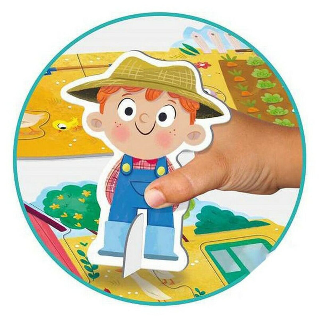 Baby-Puzzle: Bauernhof XXL Goula 53176 18 Stücke