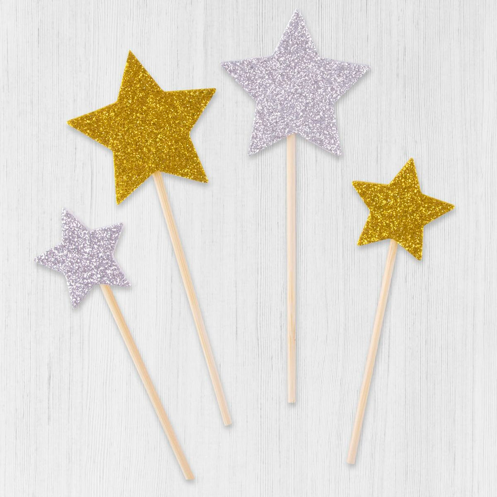 Bunte Moosgummi Sterne (5er Set) – Kreativer Bastelspass