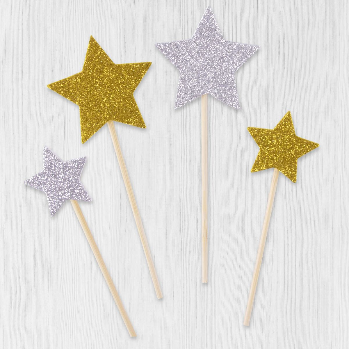 Bunte Moosgummi Sterne (5er Set) – Kreativer Bastelspass