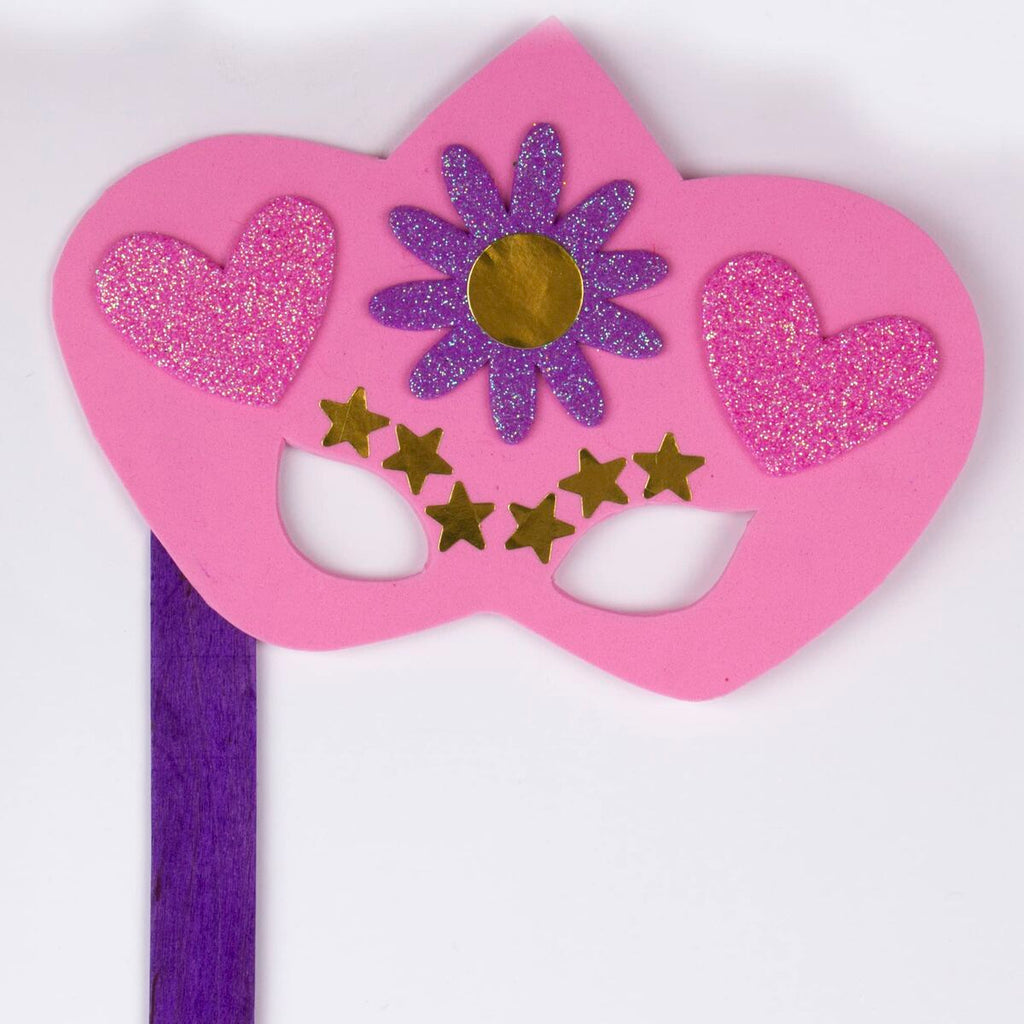 Bunte Moosgummi Sterne (5er Set) – Kreativer Bastelspass