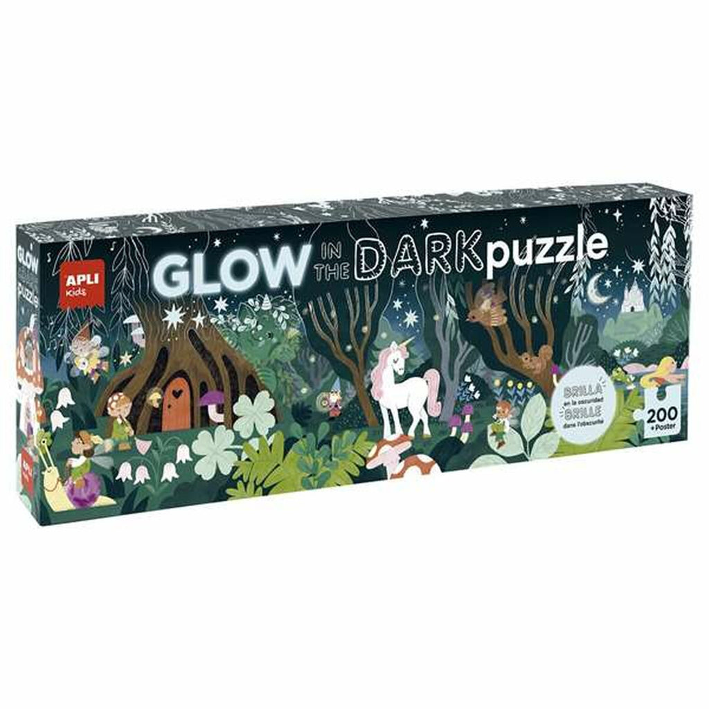 Puzzle «Apli» Glow-in-the-Dark (200 Teile)