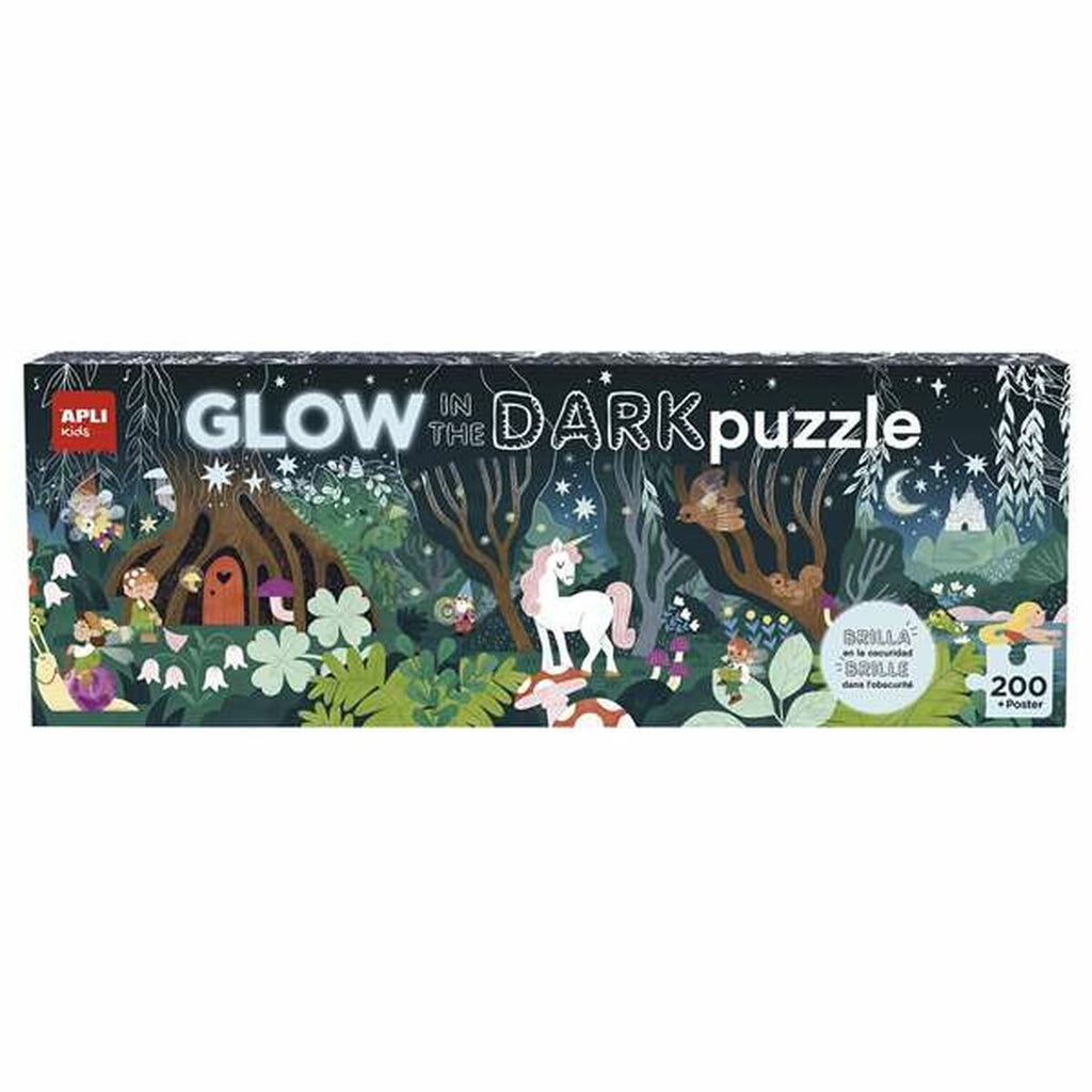 Puzzle «Apli» Glow-in-the-Dark (200 Teile)