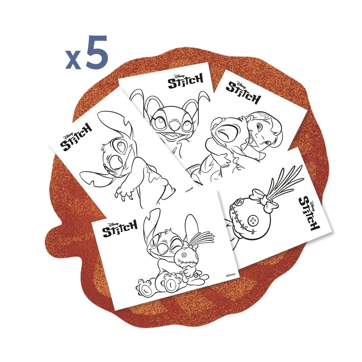 Kinder-Schreibtisch «Stitch» (57×72 cm)