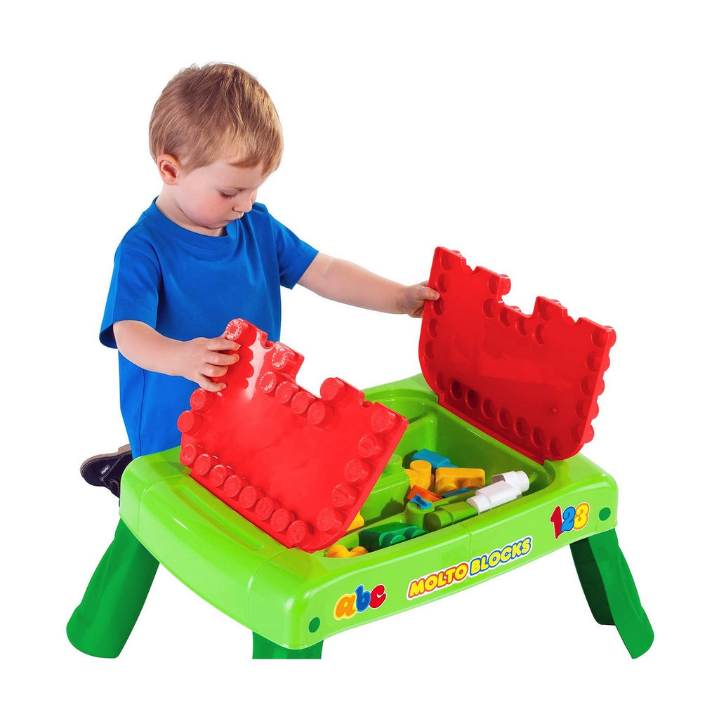 Baustein-Spieltisch – Fördert Kreativität & Motorik! – Ansicht 5