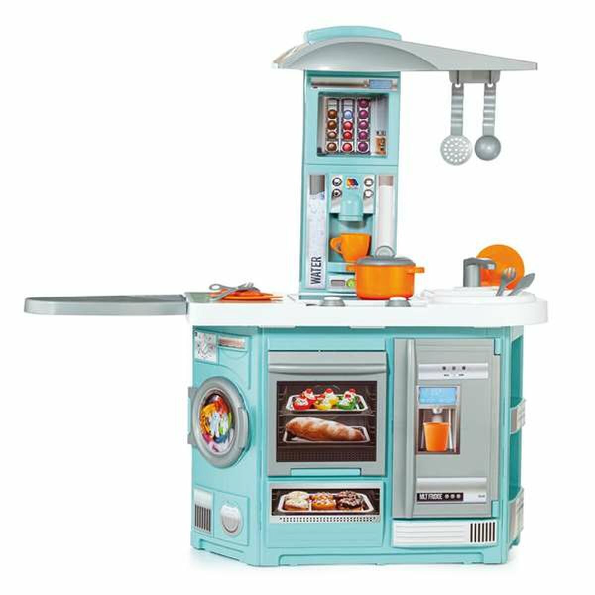 Spielküche Cook Moltó 18151 100 x 97 x 31 cm Blau Klappbar (100 x 97 x