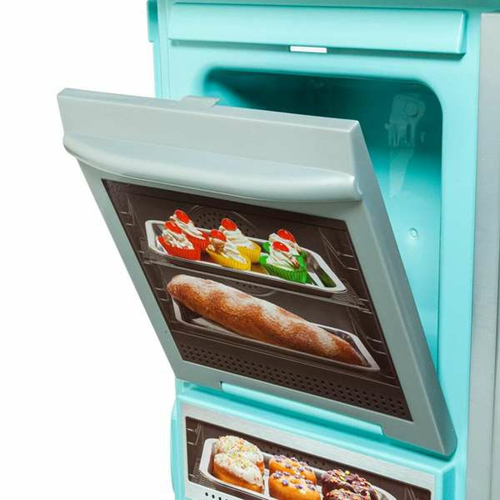 Spielküche Cook Moltó 18151 100 x 97 x 31 cm Blau Klappbar (100 x 97 x