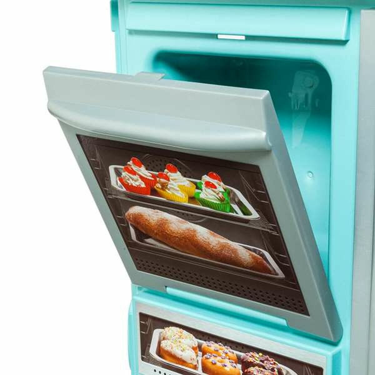 Spielküche Cook Moltó 18151 100 x 97 x 31 cm Blau Klappbar (100 x 97 x