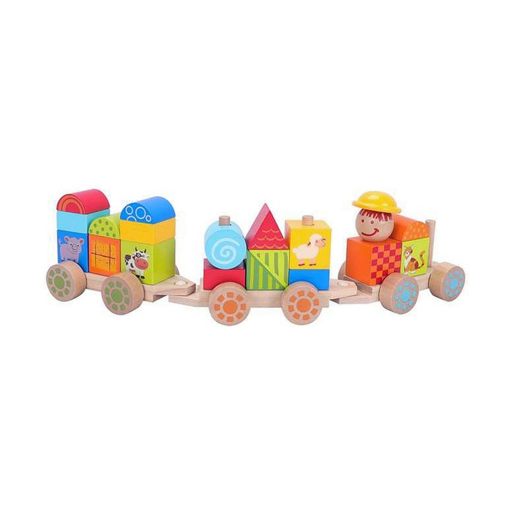 Baustein-Zug für Babys – Fördert Bau- & Spielspass! – Ansicht 5