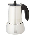 Edelstahl-Kaffee für 4: Italienischer Flair