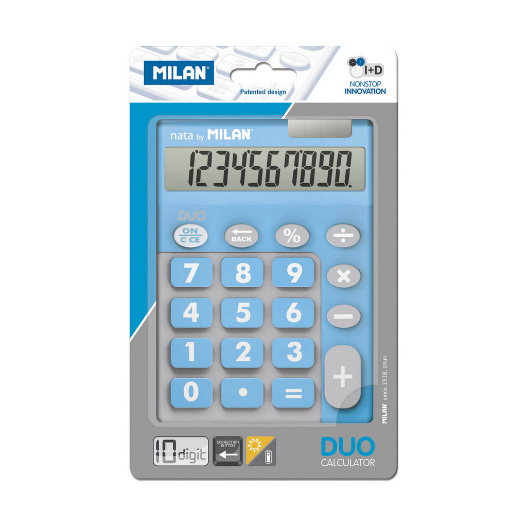 Taschenrechner Milan Duo Calculator PVC – LuxeStyle Schweiz