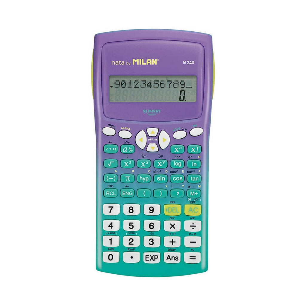 Wissenschaftlicher Taschenrechner Milan m240 Sunset – LuxeStyle Schweiz
