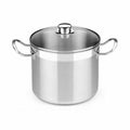 Topf mit Glasabdeckung BRA Profesional 8,5 L Edelstahl Ø 24 cm Bunt St