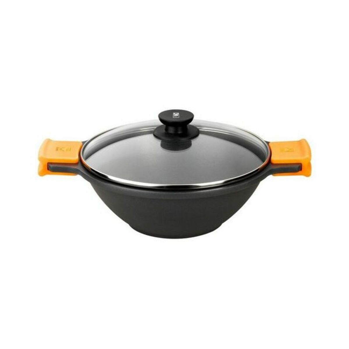Pfanne BRA Braisogona_A272028 Schwarz Schwarz/Orange Metall Aluminium