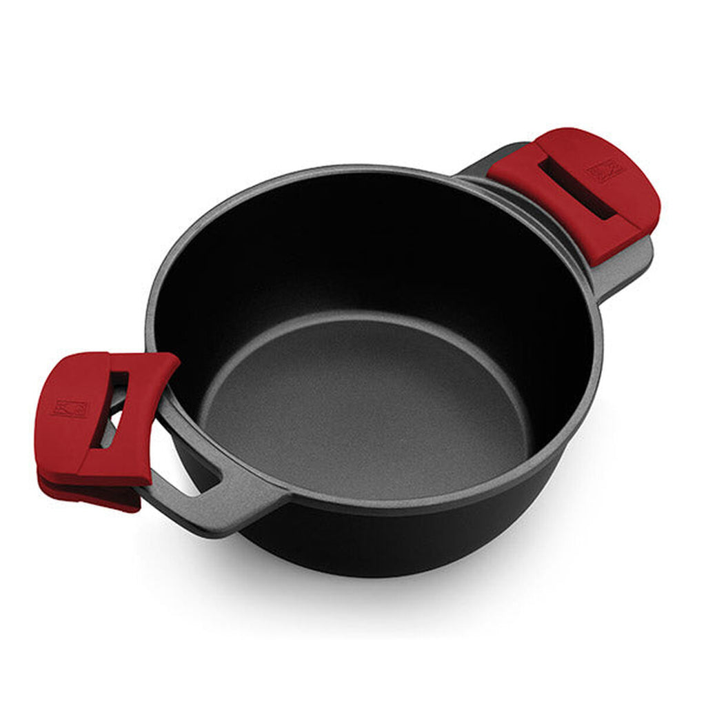 Kasserolle mit Glasabdeckung BRA A410324 Schwarz 4 L