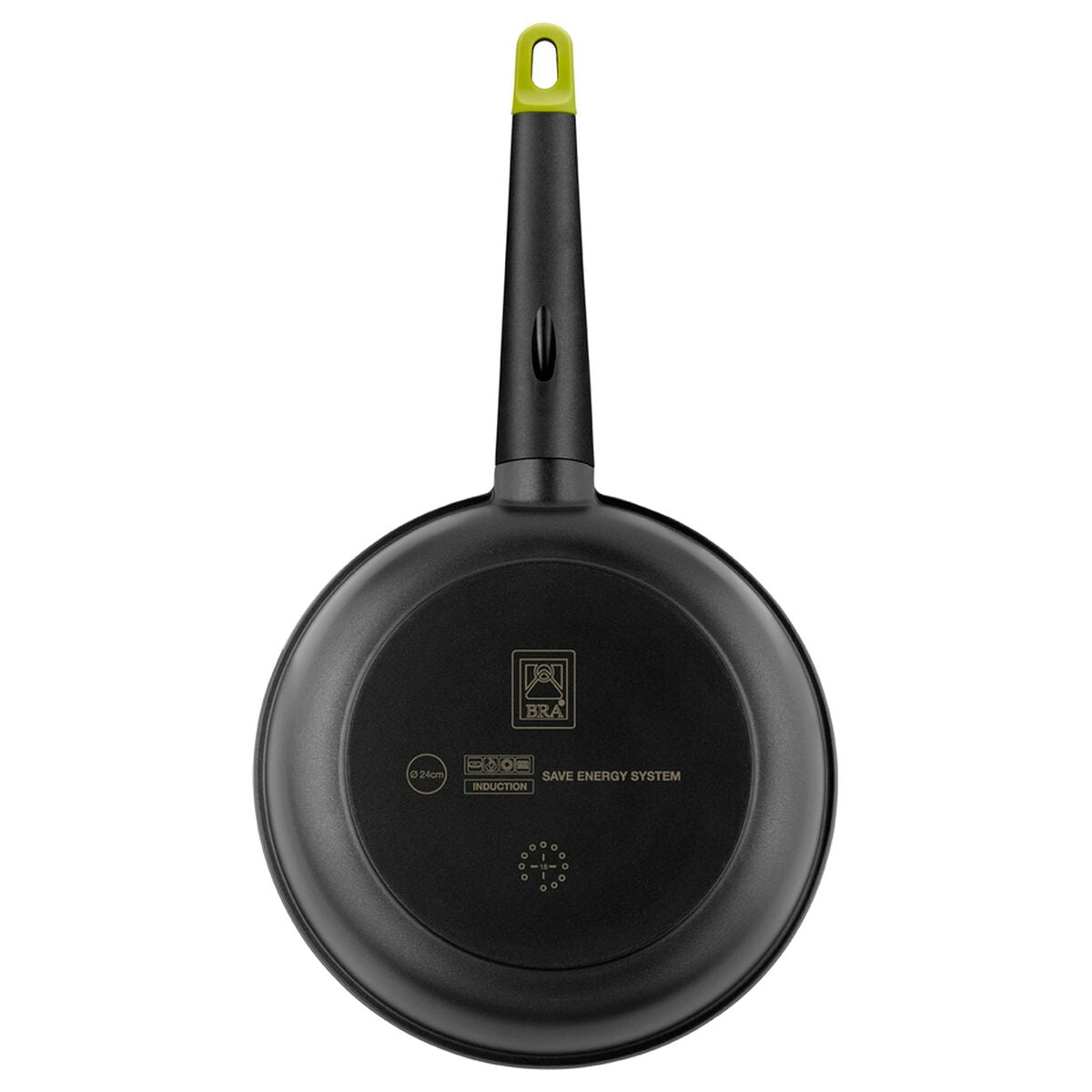 Pfanne BRA FOODIE 20CM Schwarz Metall Aluminium Ø 20 cm