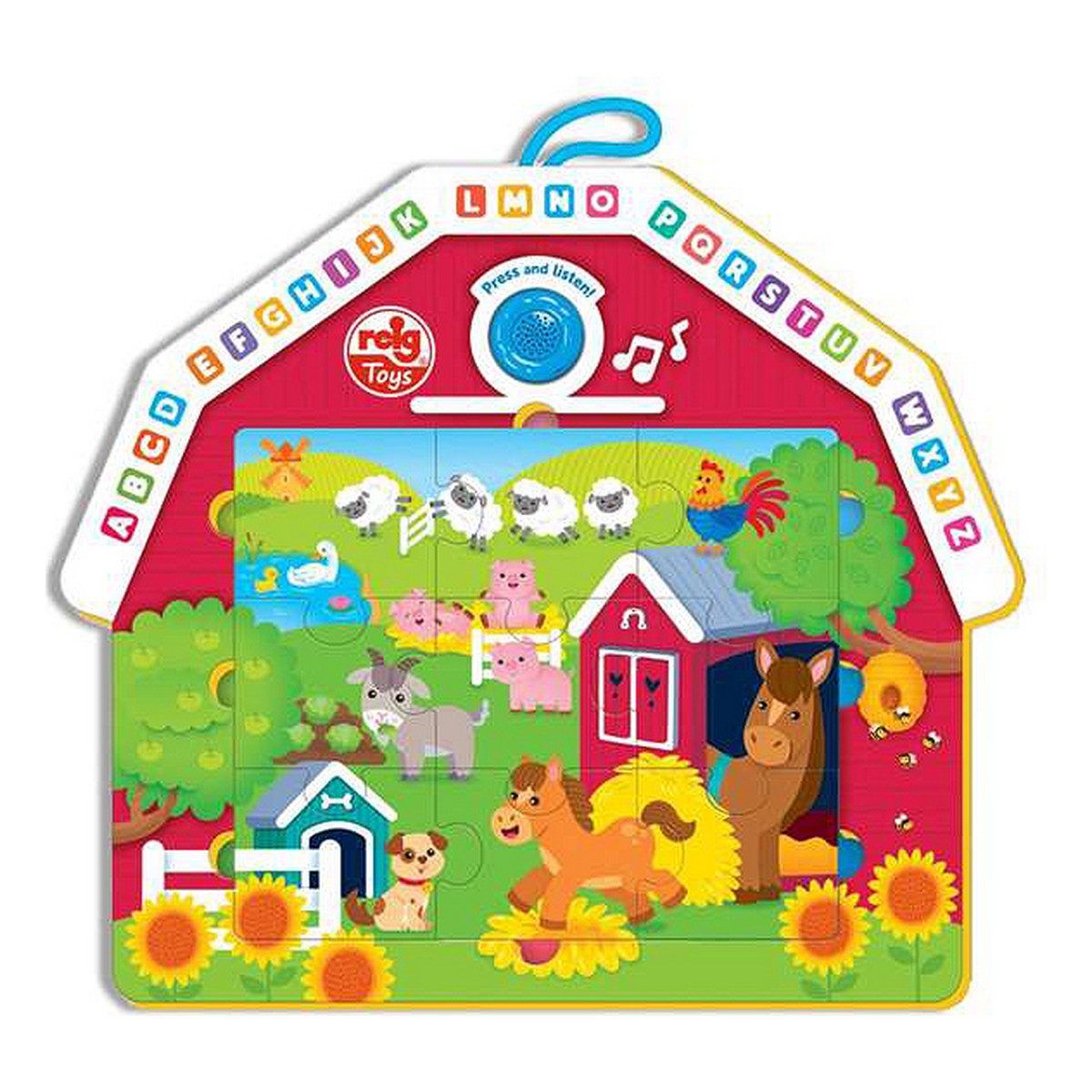 Musikalisches Bauernhof-Puzzle – Melodischer Spielspass!
