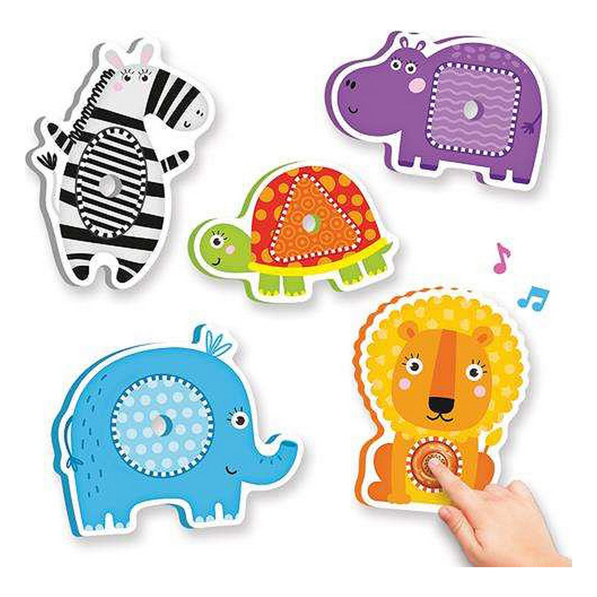 Tierisches Formen-Puzzle mit Musik – Lernspass garantiert!