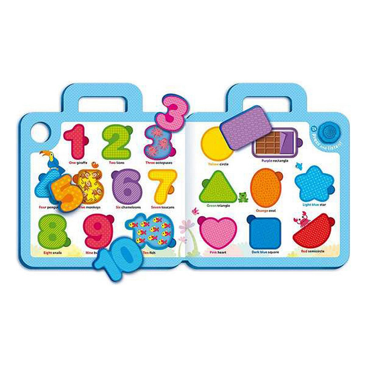 Lern-Handtasche: Zahlen & Alphabet – Ideal für unterwegs!
