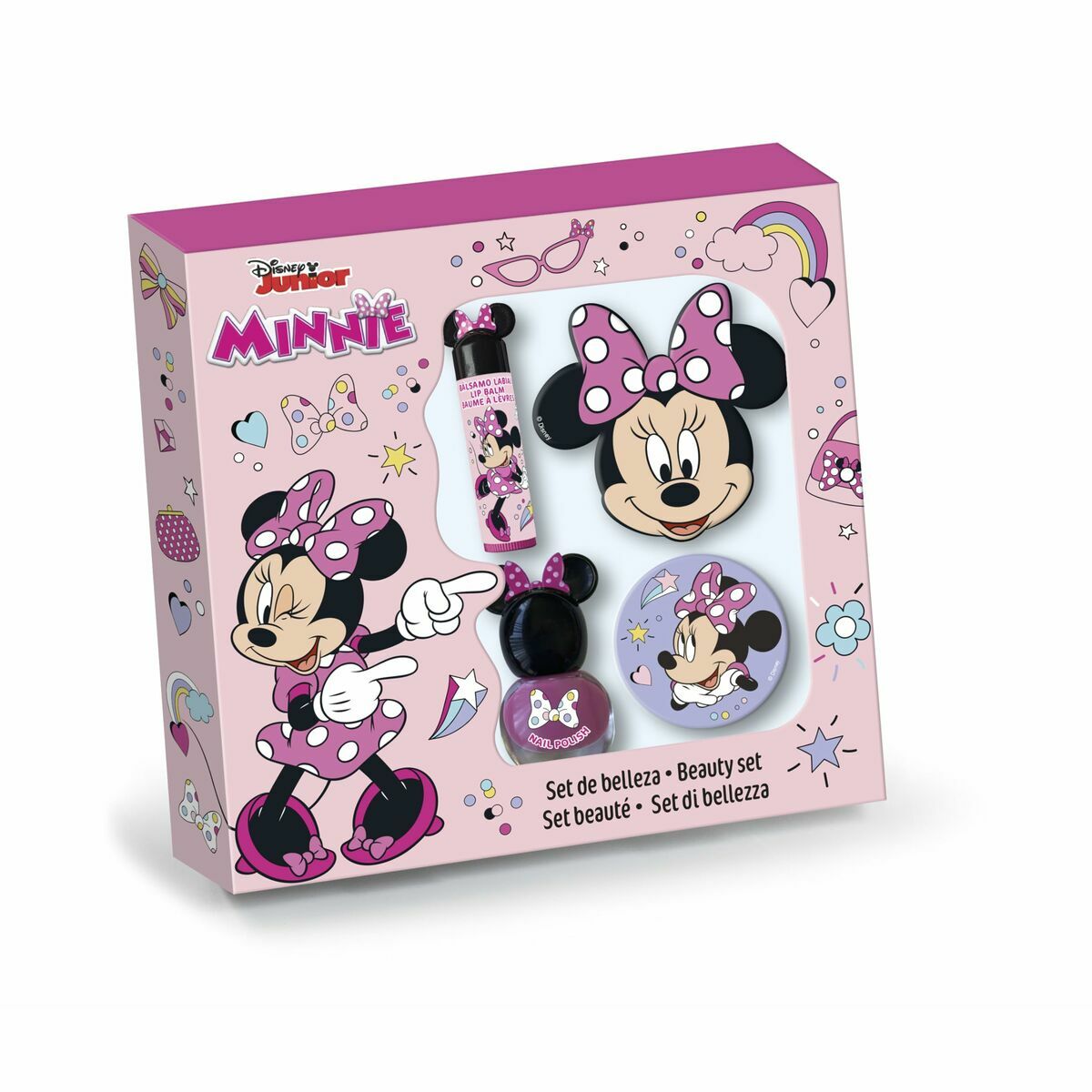 Kinder-Schönheitsset «Minnie» (4-teilig)