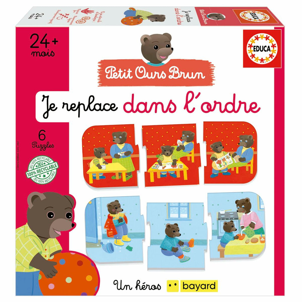 Lernspiel Educa Je replace dans l´ordre (FR)