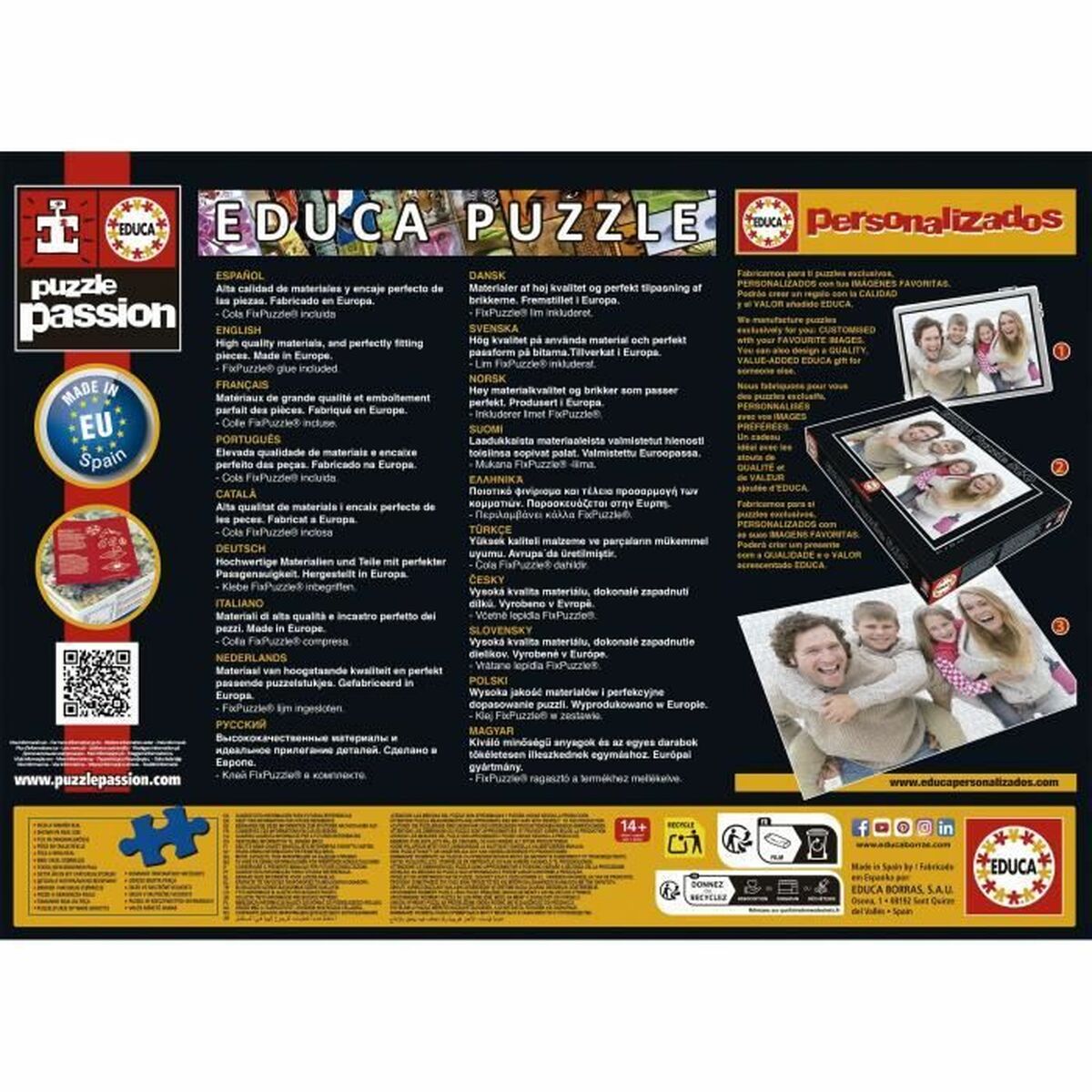 Puzzle «Educa» Muschel-Collage (1000 Teile)