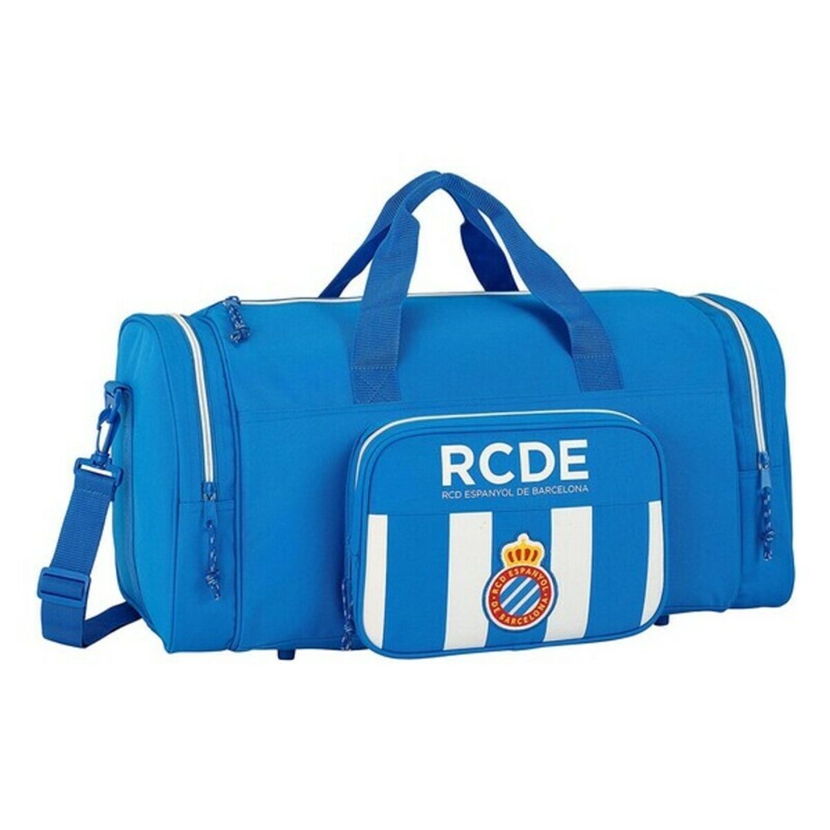 Sporttasche RCD Espanyol Blau Weiß 55 x 26 x 27 cm