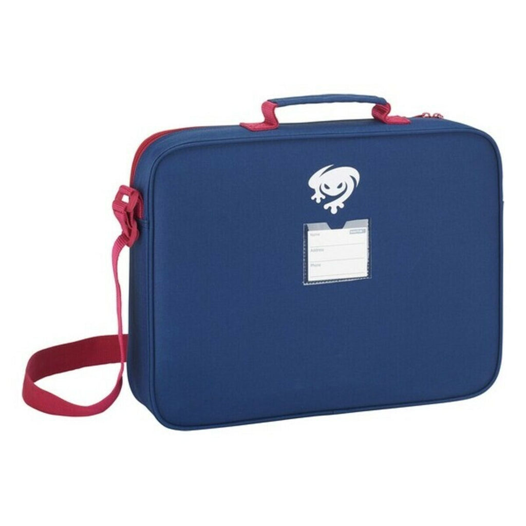 Schultasche Levante U.D. Blau Tiefes Rot (38 x 28 x 6 cm) – LuxeStyle Schweiz