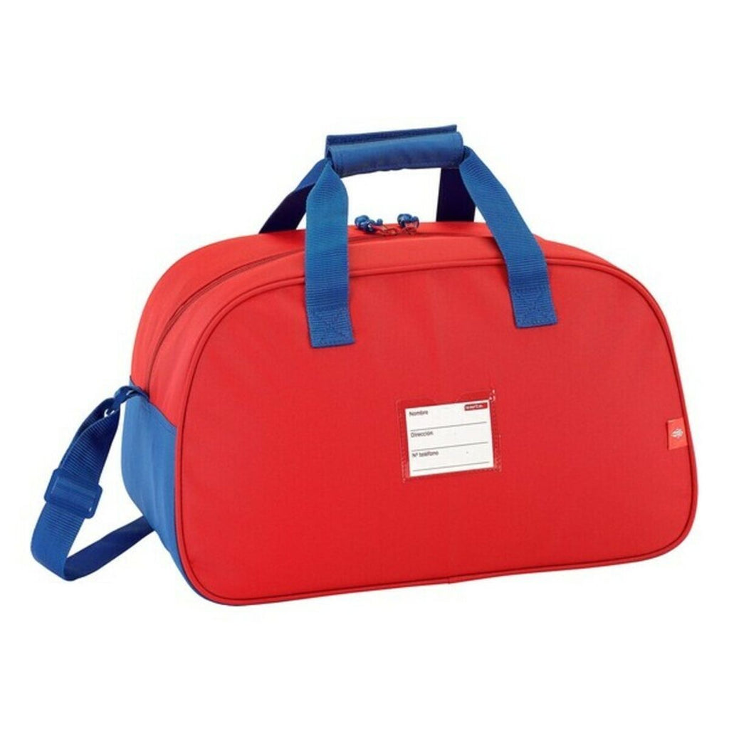 Sporttasche Real Sporting de Gijón Rot Weiß (40 x 24 x 23 cm) – LuxeStyle Schweiz