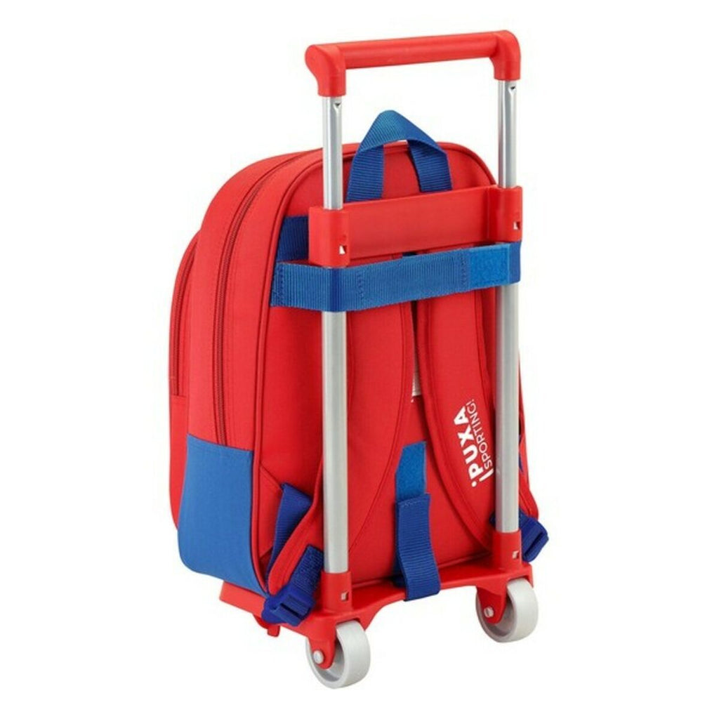 Schulrucksack mit Rädern 705 Real Sporting de Gijón (27 x 10 x 67 cm)