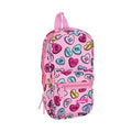 Rucksack mit Federtaschen Safta Rosa (33 Stücke)
